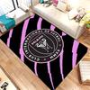 Inter Miami CF (19) Rug Suitable For Living Rooms Bedrooms Computer Rooms Dining Areas And Placement Under Tables And Chairs Also An Ideal Choice For 