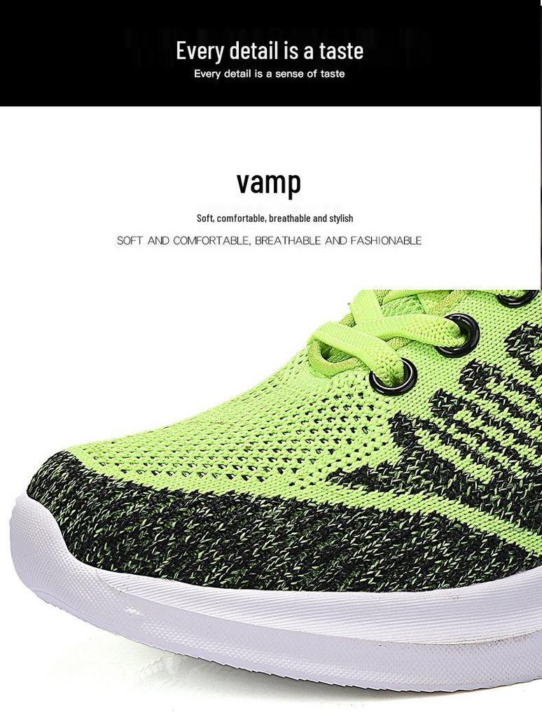 Dívčí prodyšné síťované běžecké boty - Kolekce Jaro/Podzim 2025: Lehká, Všestranná, Přeshraniční Sportovní Obuv