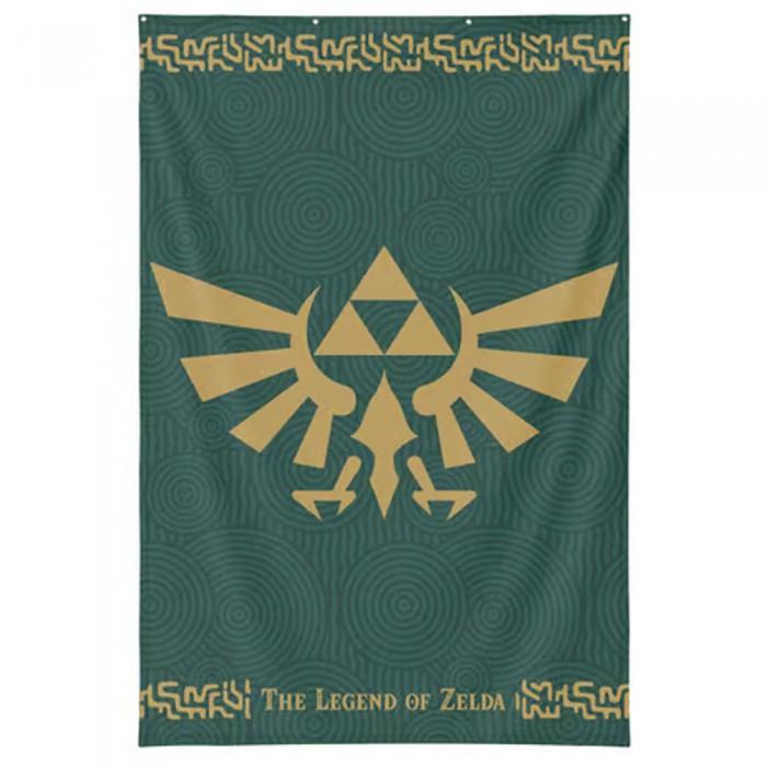 The Legend Of Zelda Logo Fabric Poster
