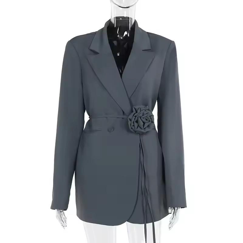Våren kvinners Casual Fashion dressjakke topper