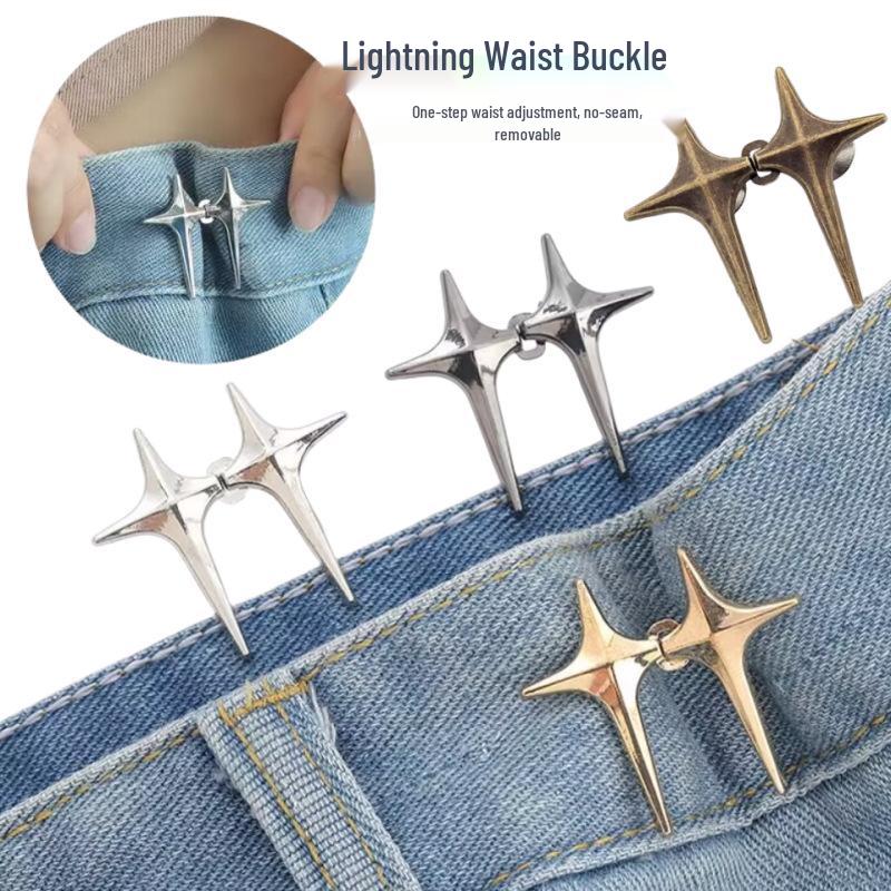 Adjustable Waist Tightening Buckle for Pants, Skirts, and Jeans
