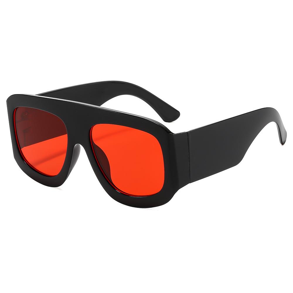 Oversized Thick Frame Aviator Sunglasses Fashion Cool Unisex Sun Glasses