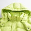 Elva' Island Women's Short Hooded 90% Down Winter Puffer Jacket