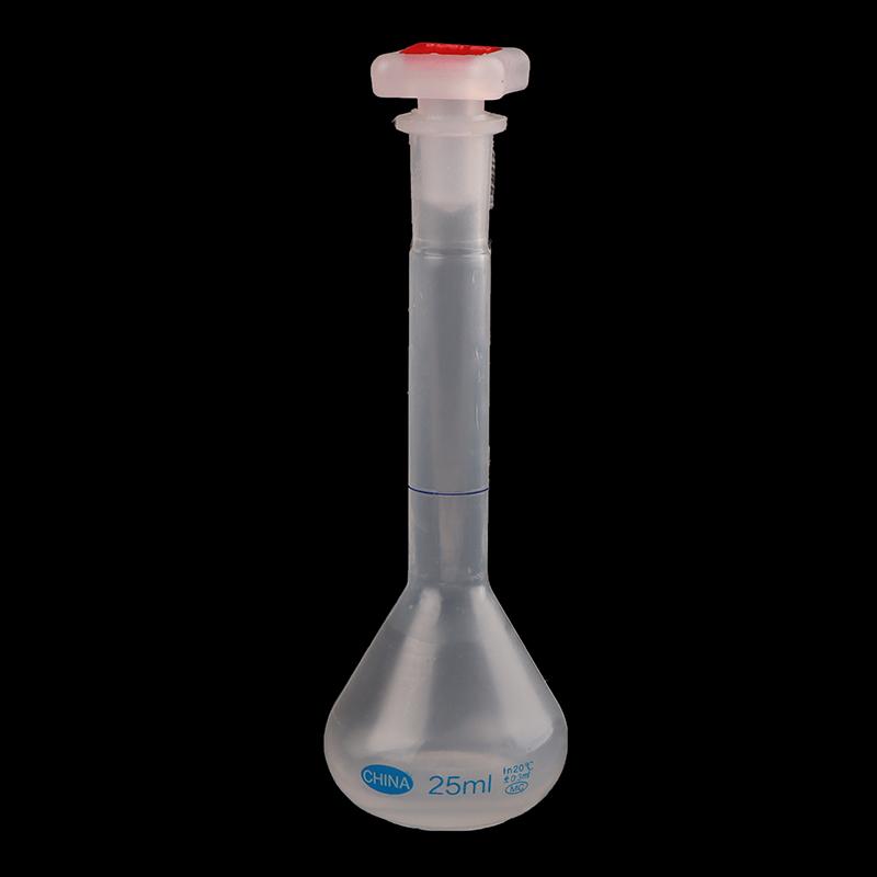 25/50/100/250/500/1000 ml målekolbe med propp lang hals målekolbe gradert flaske for test laboratorieforsyninger
