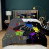 Gamepad Kit 3D Digital Printing Quilt Cover E-Sports Boy Bedding Three-Piece Set