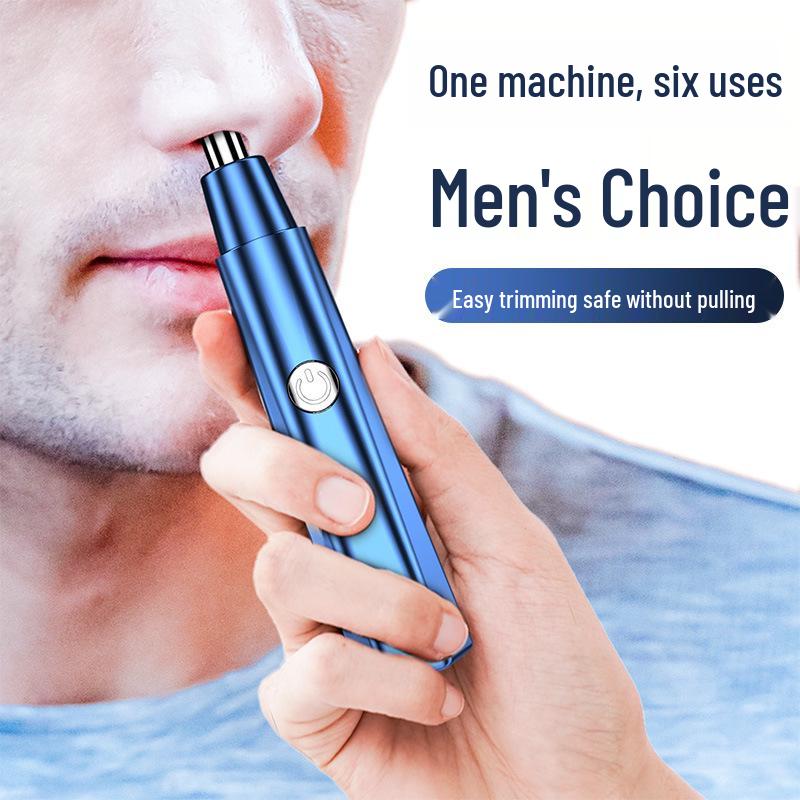 USB Rechargeable 2-in-1 Nose Hair Trimmer & Men's Shaver