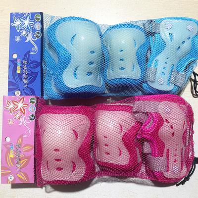 Roller Skating Balance Bike Luminous Children Boys and Girls Fluorescent Sports Protective Gear Set Skateboard Knee Pads Elbow Pads