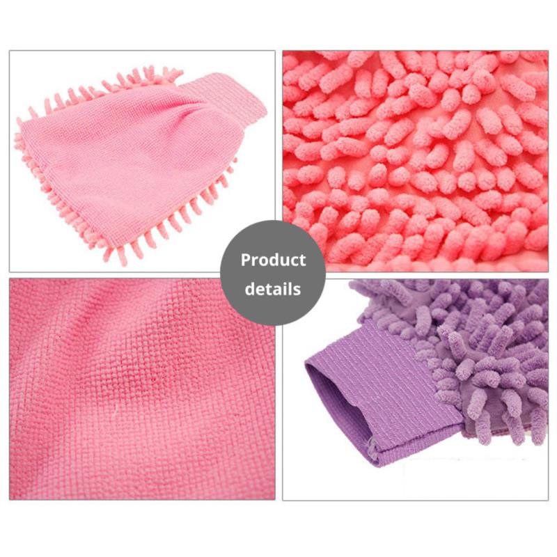 Paint Cleaner Microfiber Chenille Car Styling Moto Wash Vehicle Auto Cleaning Mitt Glove Equipment Detailing Cloths Home Duster