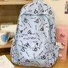 Schoolbag Schoolbag Junior High School Girls 1011 Summer New High School College Students Printed Backpack Versatile Large Capacity Computer Backpack