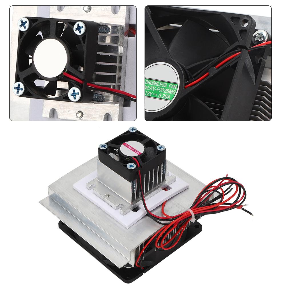 Semiconductor Refrigeration Chip High Efficiency Cooling Equipment Set Accessories 12V