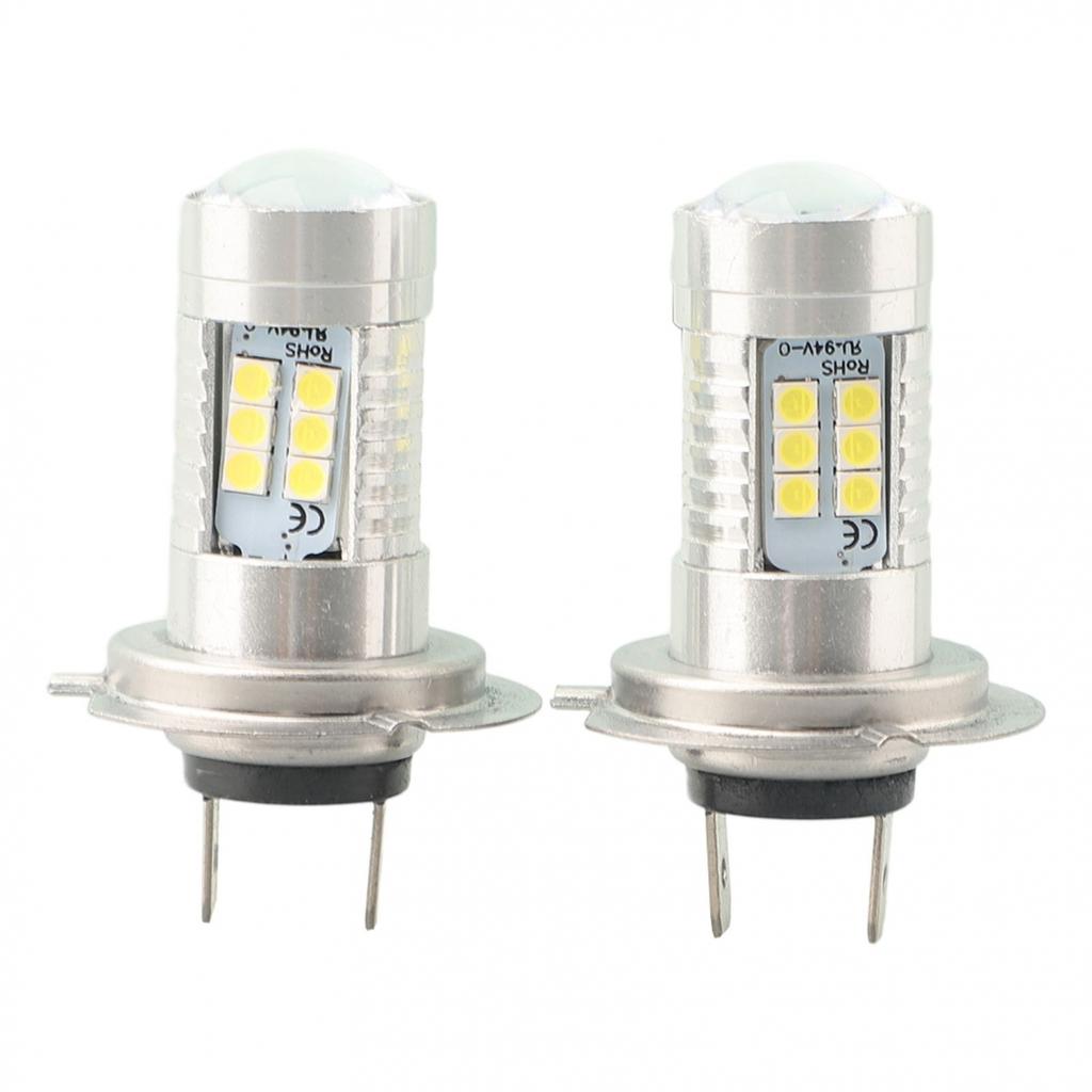 2 Pieces H7 LED Bulbs Kit Waterproof White Brand New