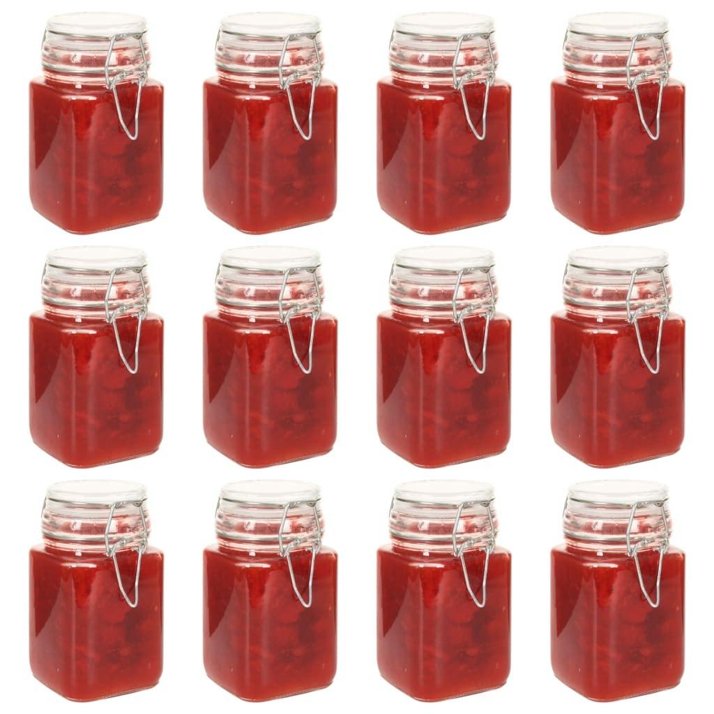 Buy HBKS Mason Jars with Swing Top 12 Pcs. 260 Ml at affordable prices
