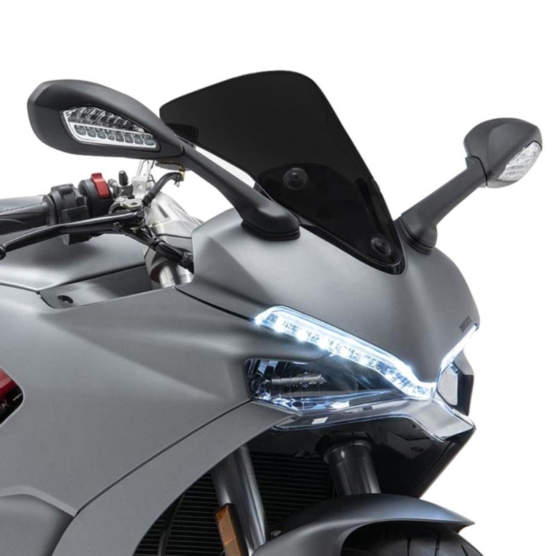 Motorcycle Windshield Airflows Deflectors Direct Fit Windscreen For Supersport 939 950 2017-2022 Models