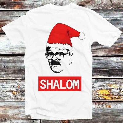 Shalom Jackie Jim Bell Christmas Xmas Friday Night Dinner T Shirt B461