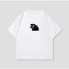 Versatile Cute Cat Daily Life Shortsleeved Printed Tshirt Top Unisex Kawaii Kitten Collection Graphic Casual Streetwear White