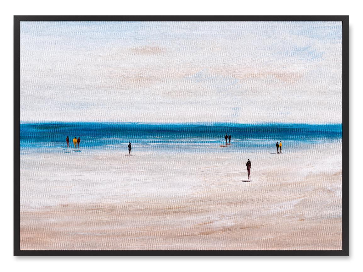 

Plakat plaża abstrakcja poziom 21x30 cm