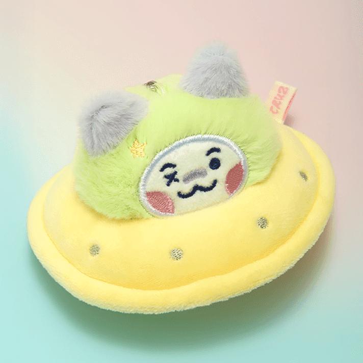 TREASURE TRUZ Planet Mini Plush Key Ring