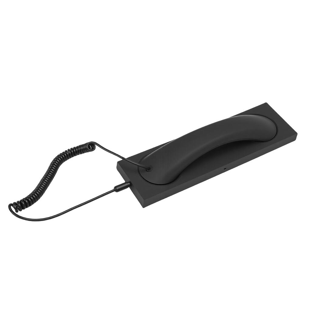 Retro Phone Handset Fit for 17 16 Retro Type C Wired Plug In Handheld Phone Handset with Microphone