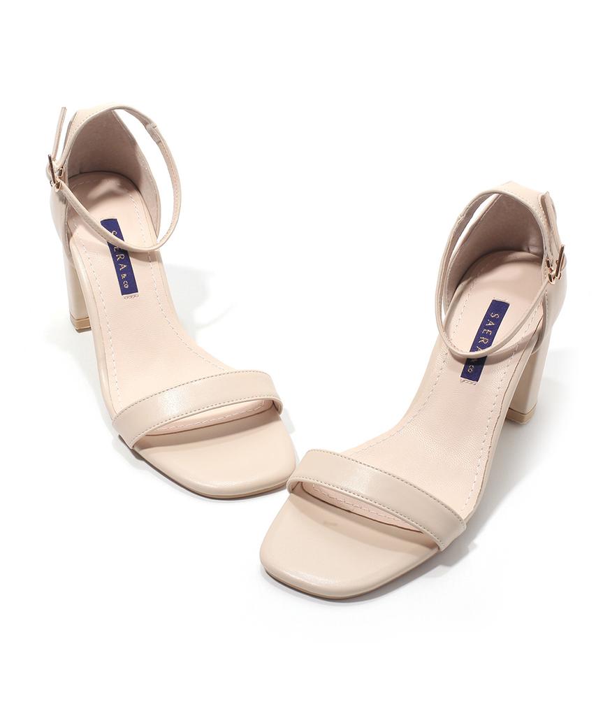 Saera Classic Ankle Strap Block Heel Sandals K56S407