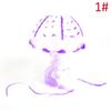 1PC Artificial Glowing Jellyfish Fake Fluorescent Effect Aquarium Fish Tan Ornament Beauty Bar Party