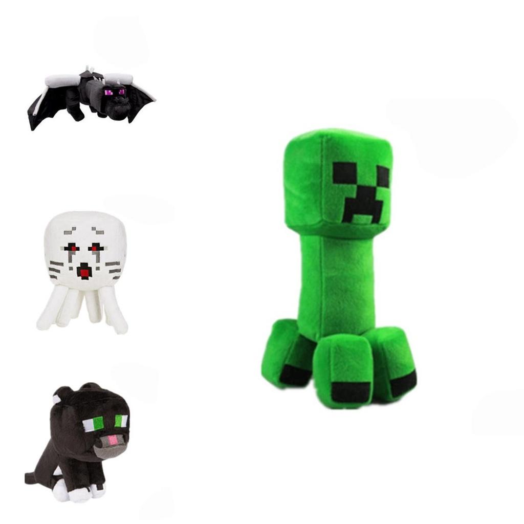 Minecraft Plyšák Měkká plyšová hračka pixelová panenka Dokonalá dekorace do ložnice pro děti i dospělé