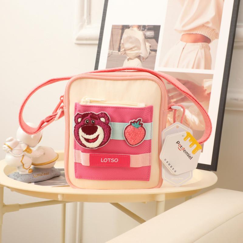 Crossbody Bag Cute Cartoon Color Girls Kids Out Practical Bag Shoulder