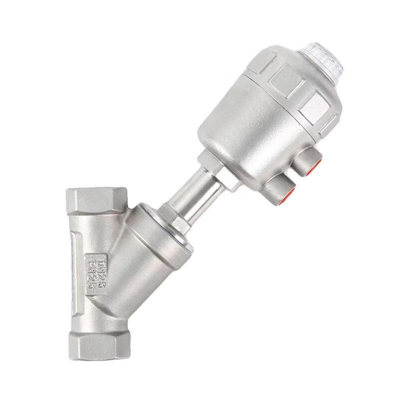 Pneumatic Threaded Angle Seat Valve