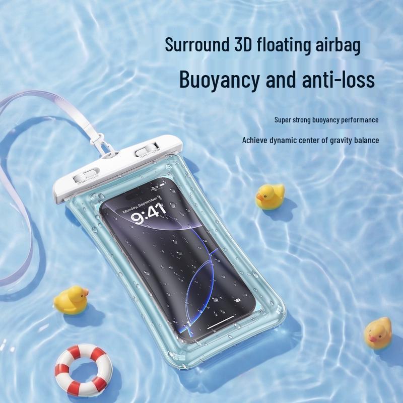 Universal Touchscreen Waterproof Phone Pouch with Lanyard