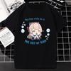 Nuovo Gioco Genshin Impact T-Shirt Donna Unisex Kawaii Top Classici Giochi Personaggio Stampa Grafica Top Harajuku Cartone Animato Streetwear Maglietta