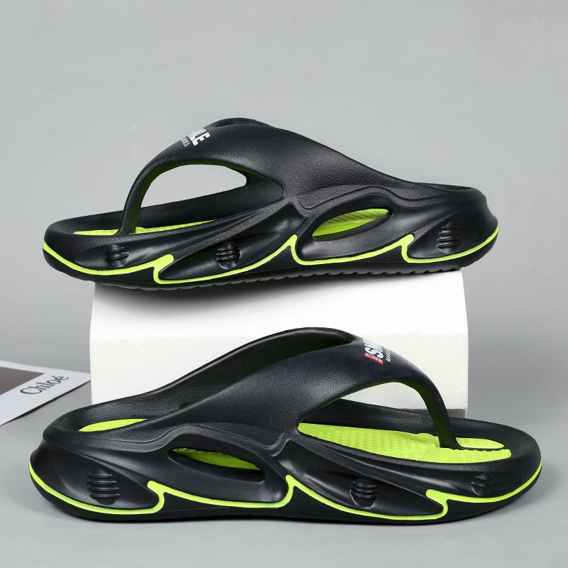 Men's Slippers Massaging the Feet Flip-flops Thick Bottom Unisex Soft EVA Nonslip Home Slippers for Women Men Summer Beach Shoes