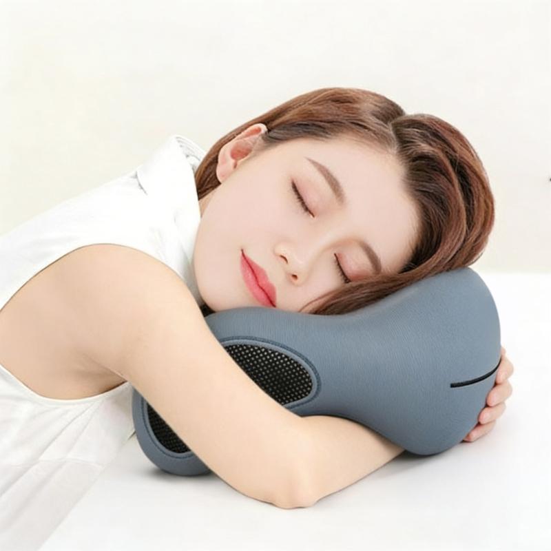 Ergonomic Memory Foam Desk Napping Pillow Travel Neck Pillow for Home,Road Trips,Sleep Rest Airplanes Neck Pillow Gift