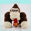 98-calowa Pluszowa Zabawka Donkey Kong Super Mario Bros Miękki Wypchany Zwierak Lalka Prezent dla Dziecka
