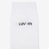 LUVM LUV.M LOGO SOCKS_IVORY