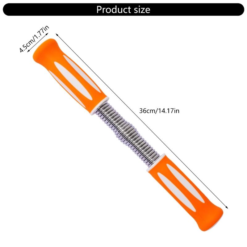 Spring Arm Strength Trainer High Elastic Arm Strength Bar Forearm Strengthener Arm Strengthening Workout Equipment