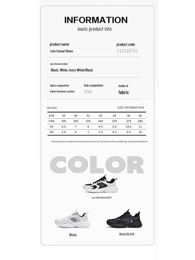 LOTTO Men's Retro-Inspired Casual Sport Shoes