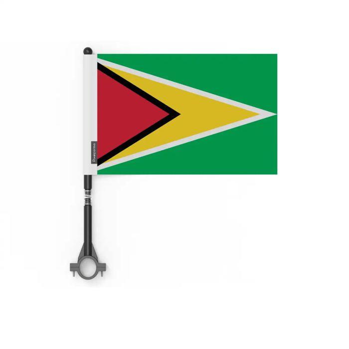 Drapeau - Guyana - 20 Pièces - 14 X 21 Cm - Polyester - Extérieur - Multicolore