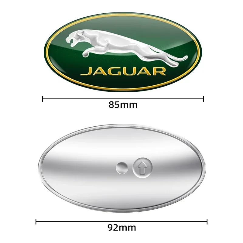 3D Metal Car Fender Side Wing Blade Badge Emblem Sticker For Jaguar X S F XF XE XJ XK XEL XFL XJL XJ6 XJS XKR XFR F-Type F-Pace HH1