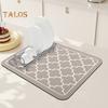 Dish Drying Mat Large Absorbent Draining Mat for Kitchen Counter Multi-Functional Coffee Bathroom Mat