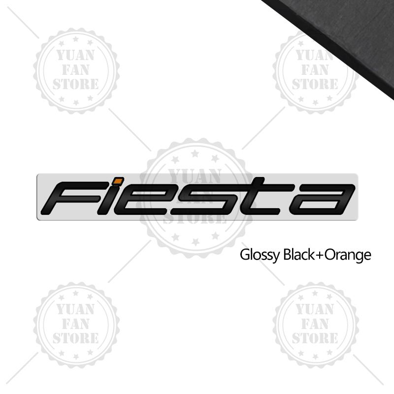 1 STUKS Metalen Letter Voor Ford Fiesta ST Line Nieuwe Oude Stijlen 3D Embleem Auto Achterklep Decals Badge Auto Accessoires Styling