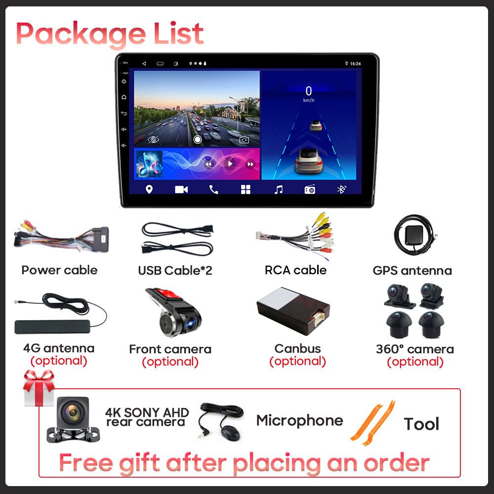 Android Multimedia For Ford Transit 350 2020 - 2021 Car Stereo CPU Radio QLED Player Navigation Carplay Auto HDR  Cam Dash WIFI