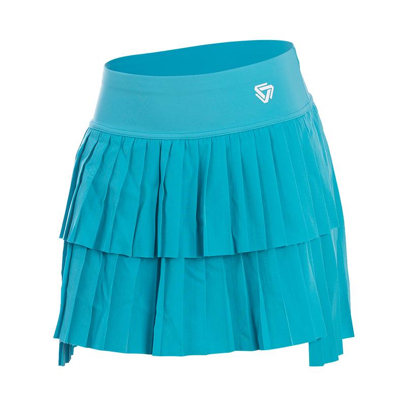 Women's Quick-Dry Pleated Sports Skirt for Badminton, Tennis, Yoga, Fitness, Running, and Marathon