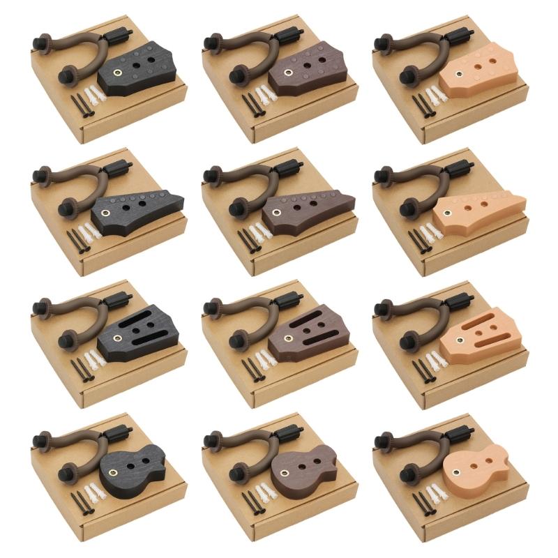 Guitar Wall Hanger,Guitar Wall Mount,Guitar Hanger Wall Hook Holder Stand with Screws,Wood-Guitar Wall Mount Hanger