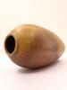 VerdeFlow wood-fired small vase, approximately 9.5cm diameter x 18.5cm high, perfect for Japanese wabi-sabi style interior decor, hydroponics, fresh