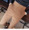 Men's Retro Designer Nine-Point Casual Pants - Wrinkle-Resistant & Stylish
