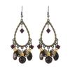 Vintage Exotic Style Fringed Earrings, Long Niche Design Earrings, Bohemian Earrings for Women