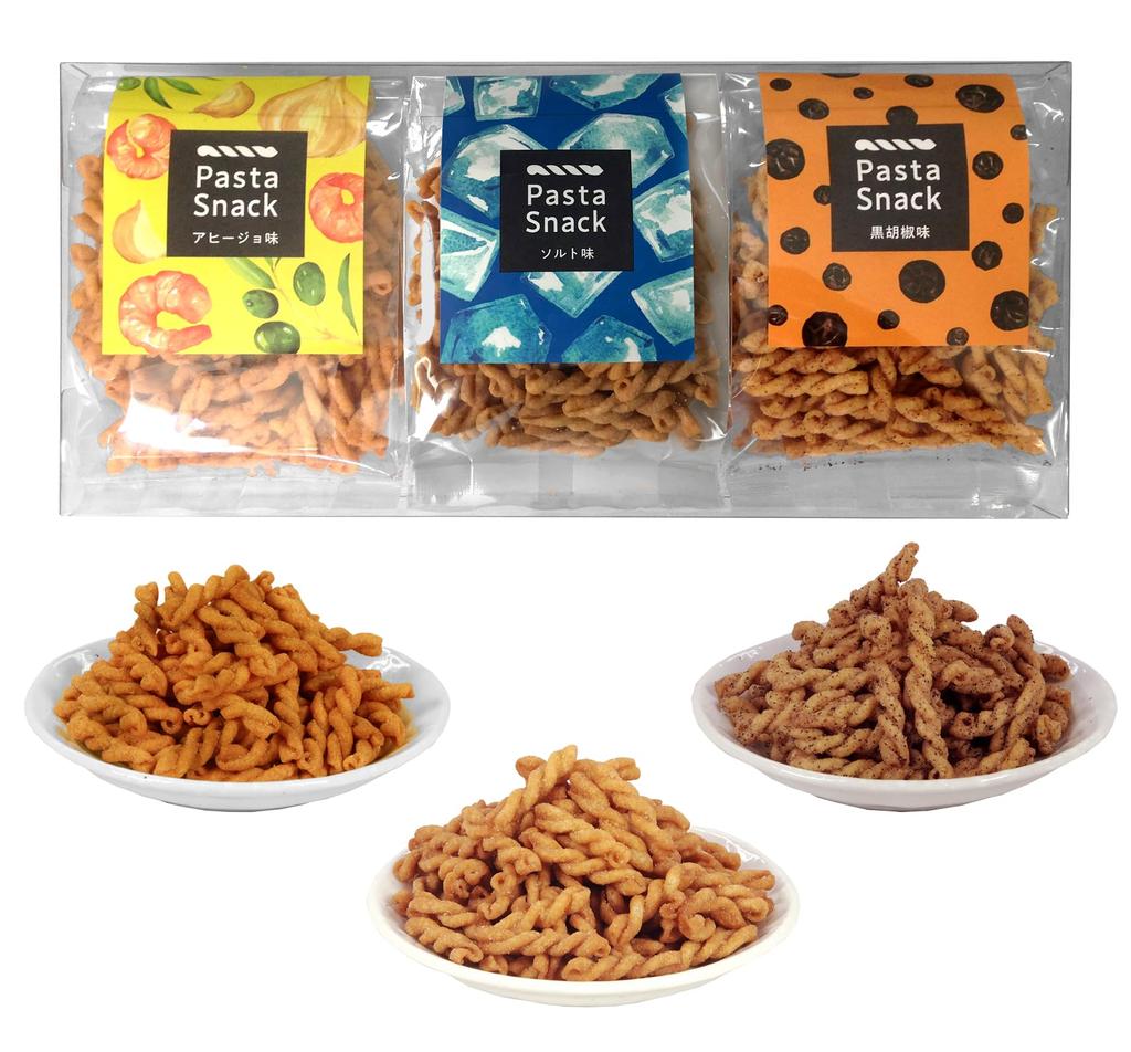Sanshu Sohonpo Dreier-Nudeln, Snacks, Süßigkeiten, Geschenk, 3 Beutel (3 Arten von Snacks)