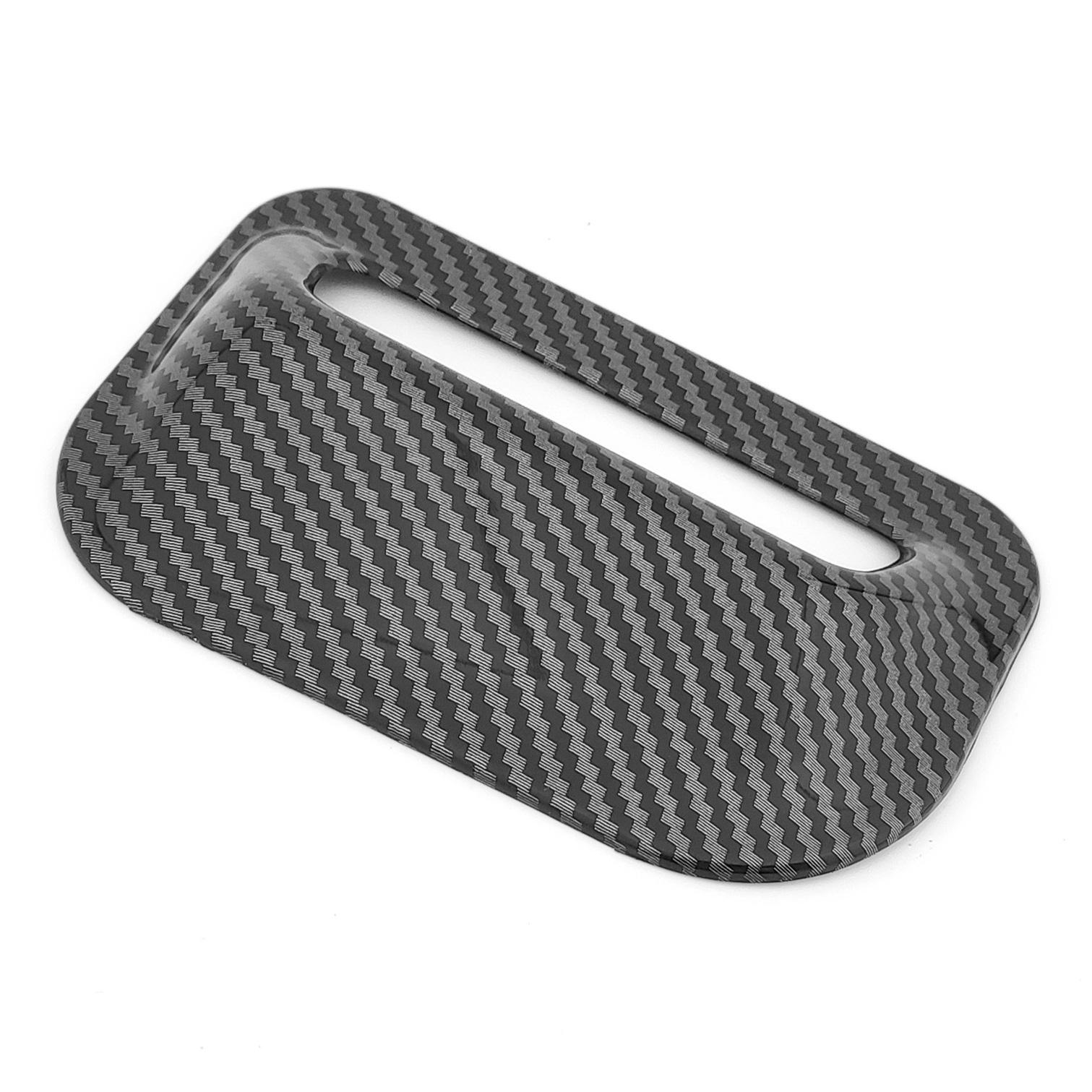 Carbon Fiber Interior Headlight Head Lamp Adjustment Switch Button Trim Frame Cover For Kia Morning Picanto 2021-2023 Carbon Fiber