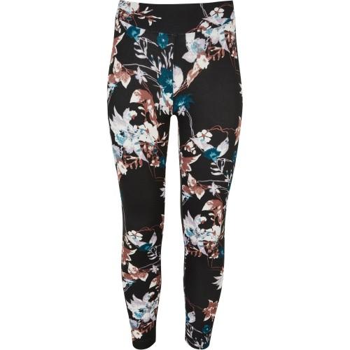 Urban Classics Girls Soft Flower All-Over Print Leggings