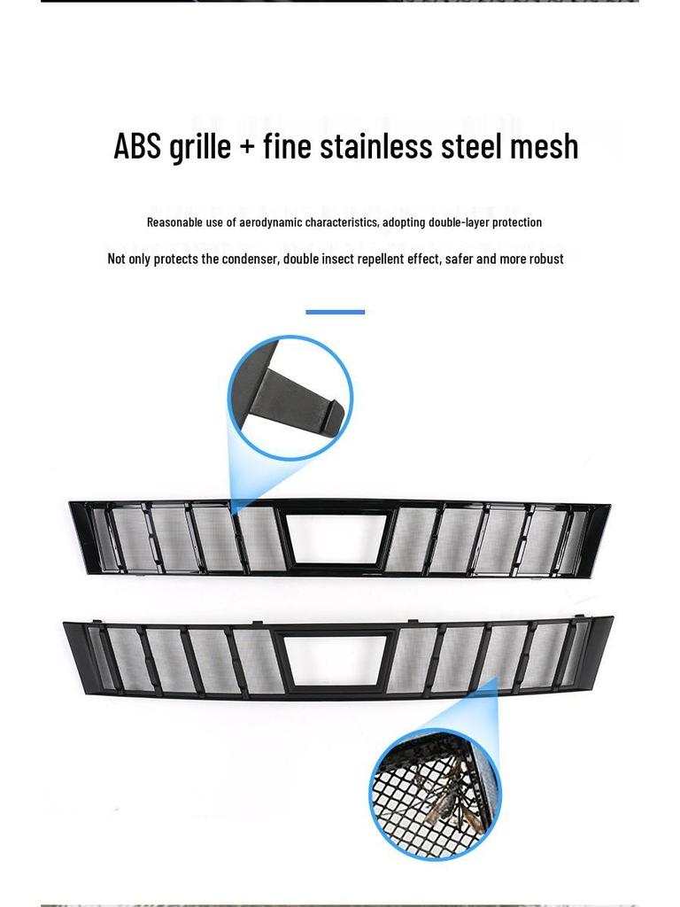 2024 Zeekr 001 Grille Anti-Insect Net: Front Face & Radiator Protection