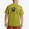 Nike ACG T Shirts Men's Moss Crew Neck Moderate Straight Fit FB8124-390